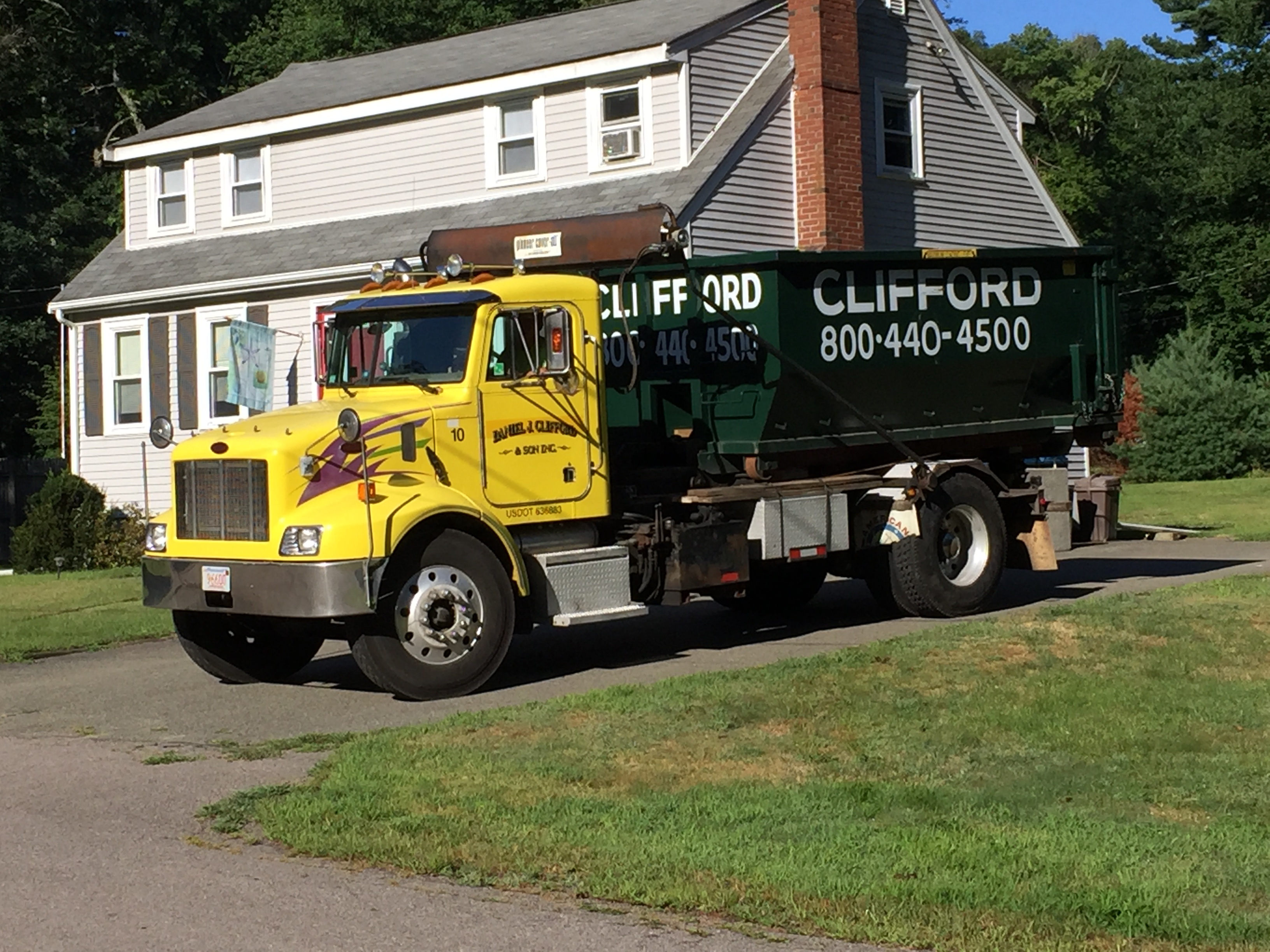 Spring Cleaning Using A Dumpster